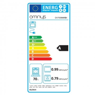 Omnys OV7009MRIN Φούρνος Ηλεκτρικός Άνω Πάγκου 70lt Omnys OV7009MRIN Φούρνος Ηλεκτρικός Άνω Πάγκου 70lt